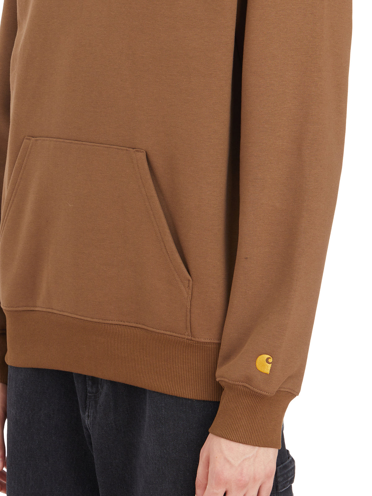 CARHARTT WIP Men's Regular Fit Mini Zip Sweatshirt