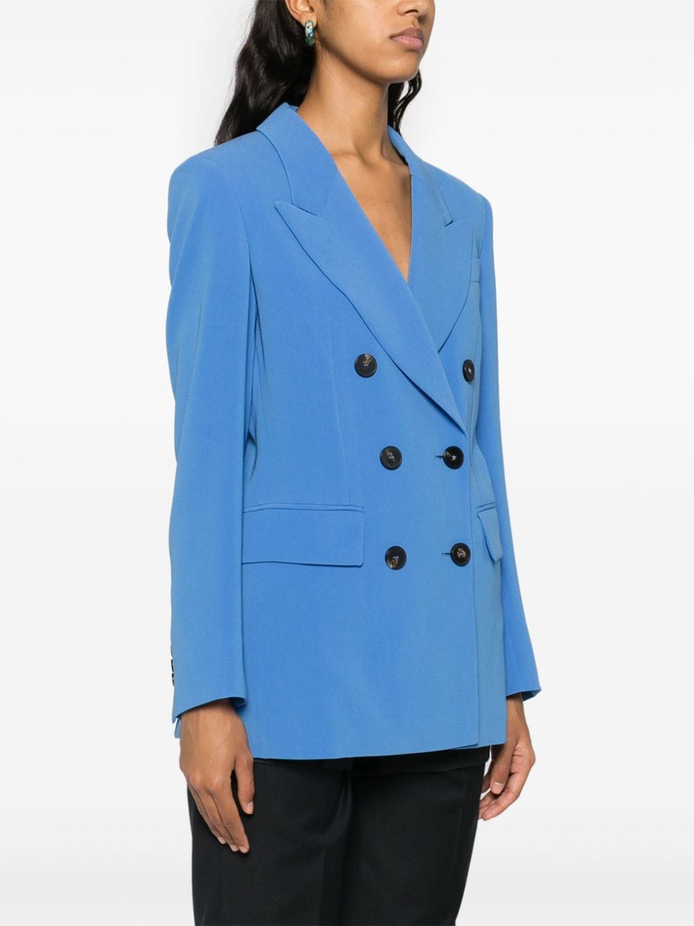 ALBERTO BIANI Double-Breasted Cady Jacket for Women