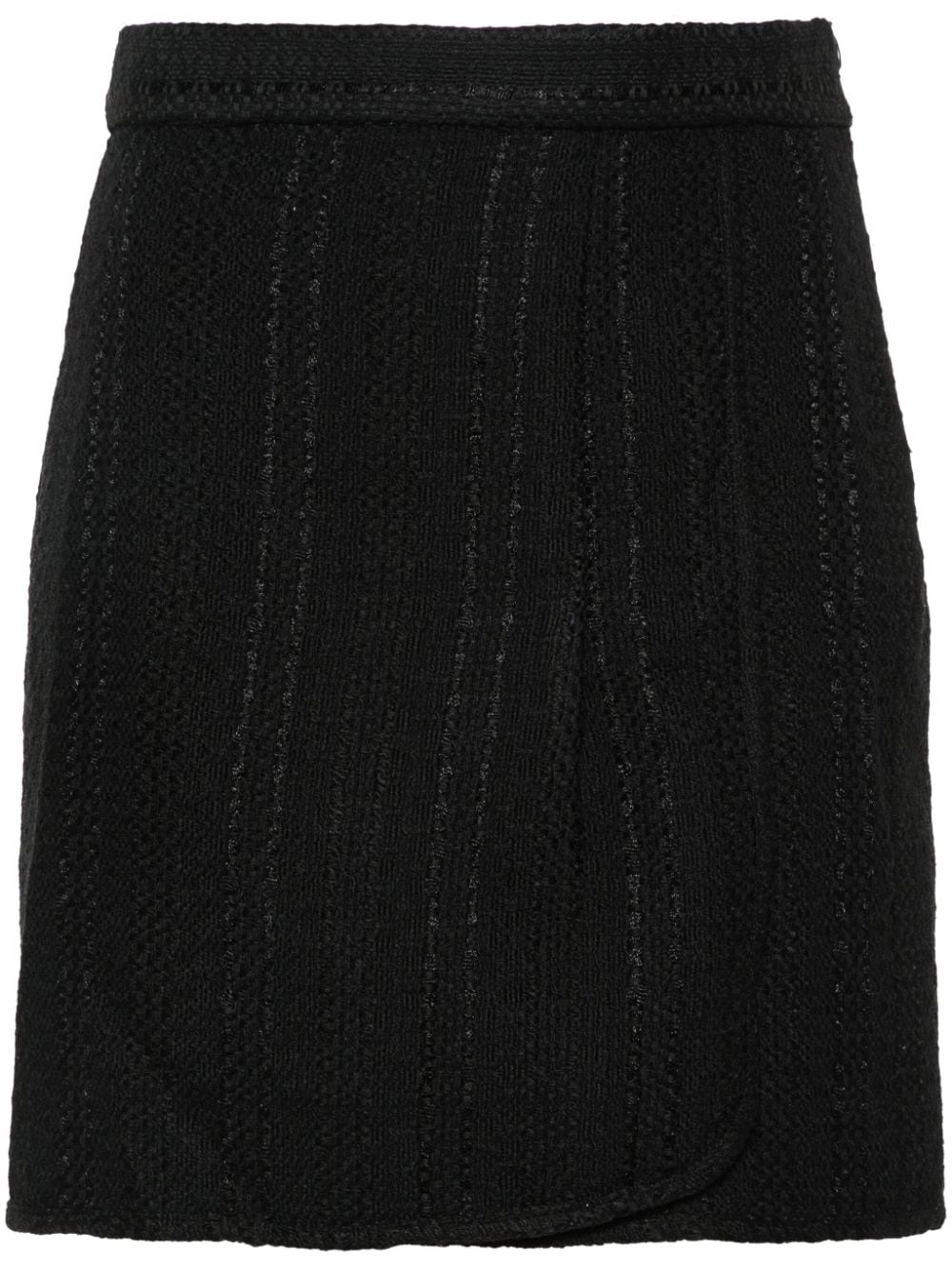 IRO Knit Mini Skirt with Elastic Waistband