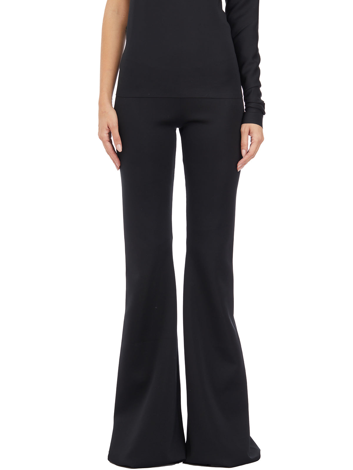 RICKOWENSLILIES High-Waisted Extra Long Pants (Size 40)