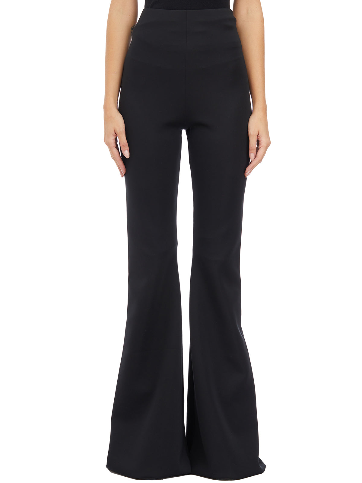 RICKOWENSLILIES High-Waisted Extra Long Pants (Size 40)