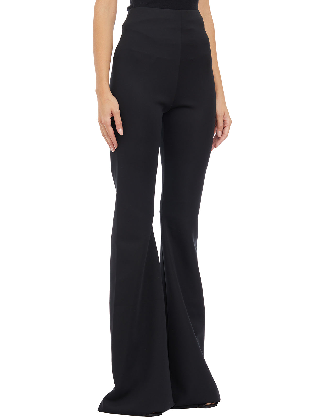 RICKOWENSLILIES High-Waisted Extra Long Pants (Size 40)