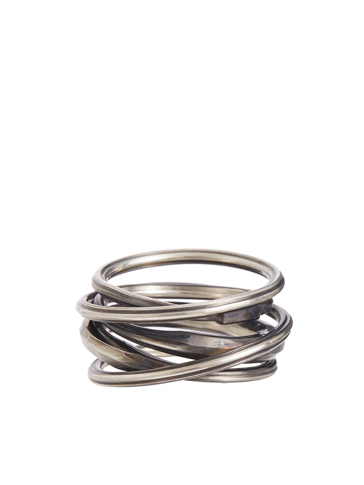 WERKSTATT:MUNCHEN Men's Wound Track Ring