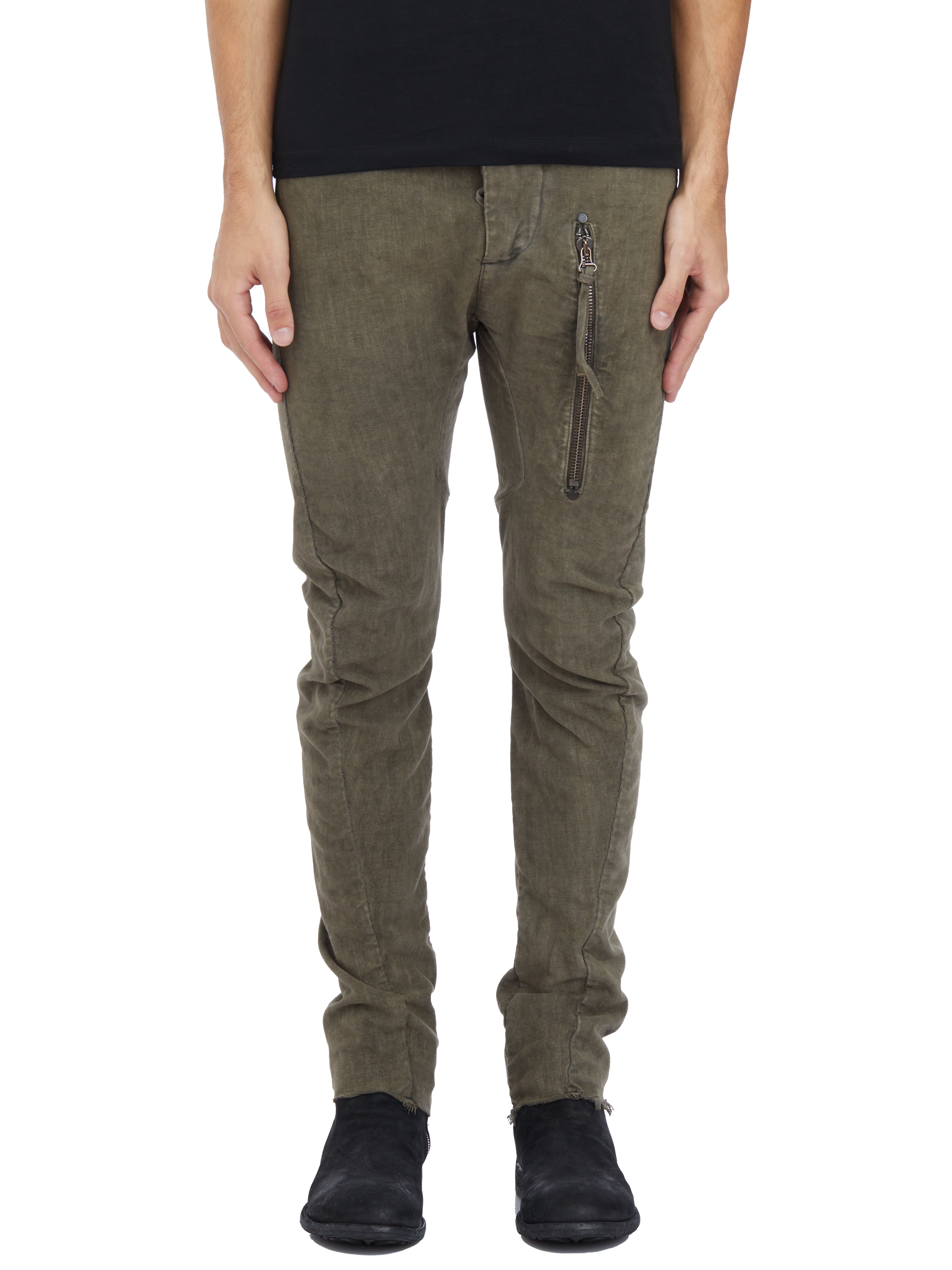 MASNADA Slim Fit Denim Trousers for Men