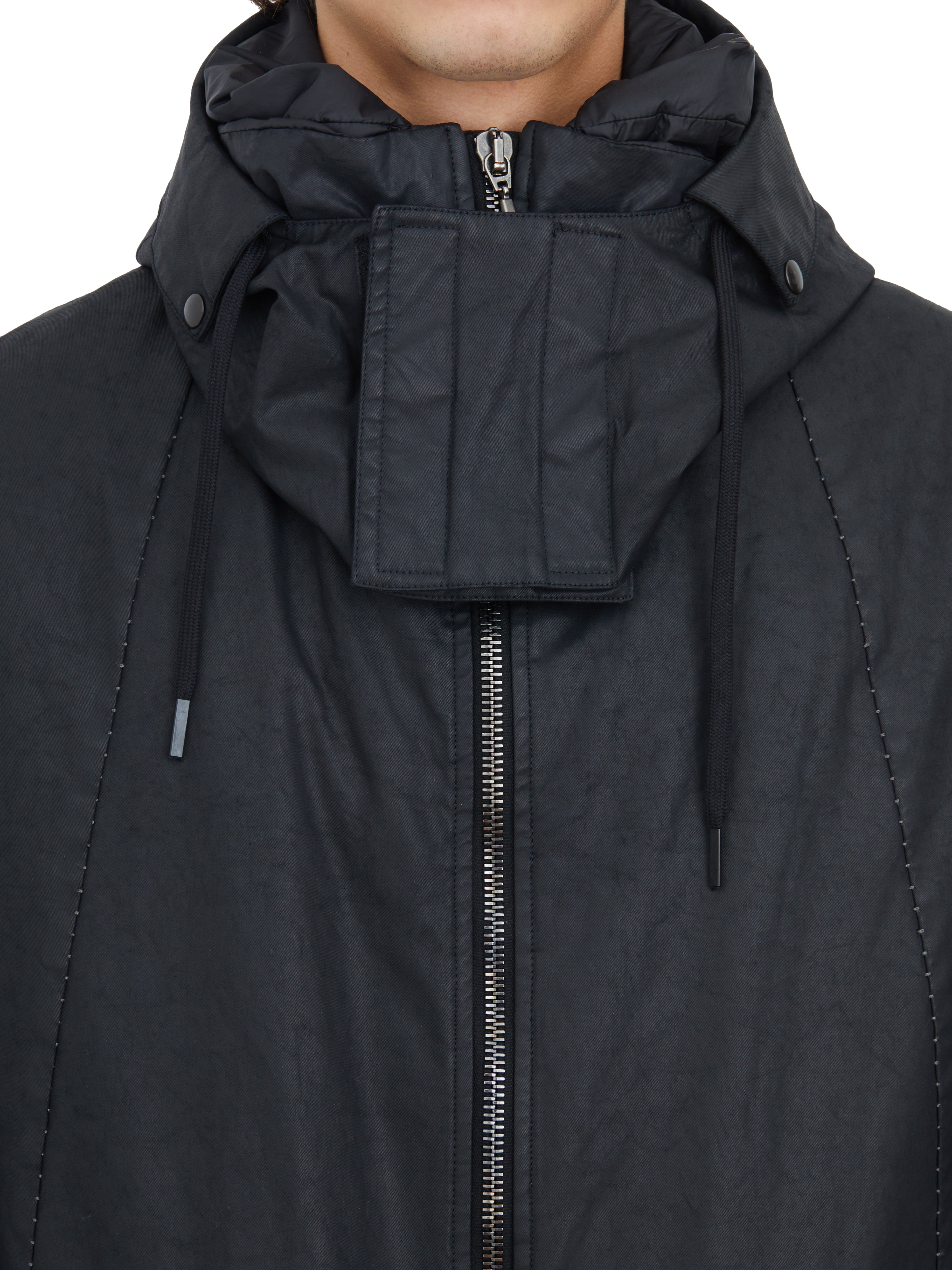 MASNADA Padded Long Down Jacket - Size 50