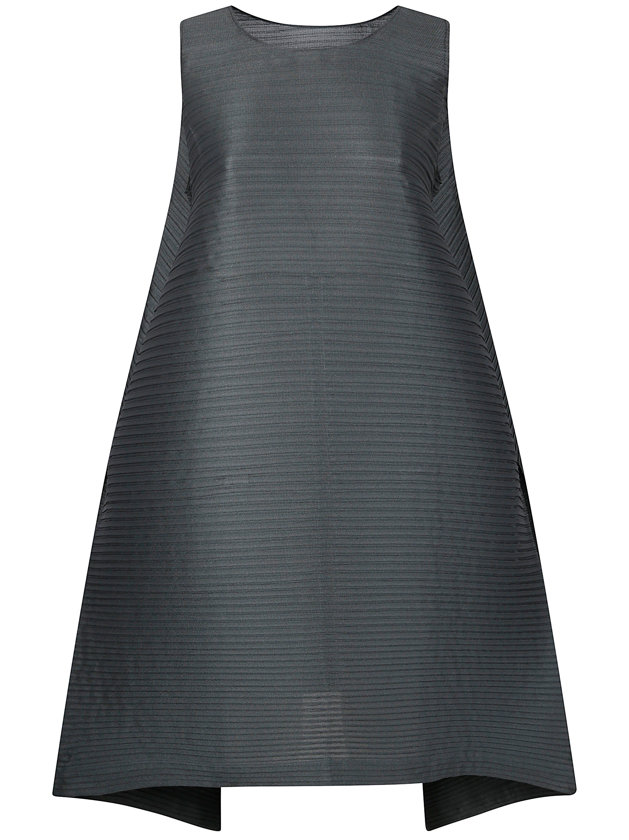 HOMME PLISSE Paneled Pleats Mini Dress