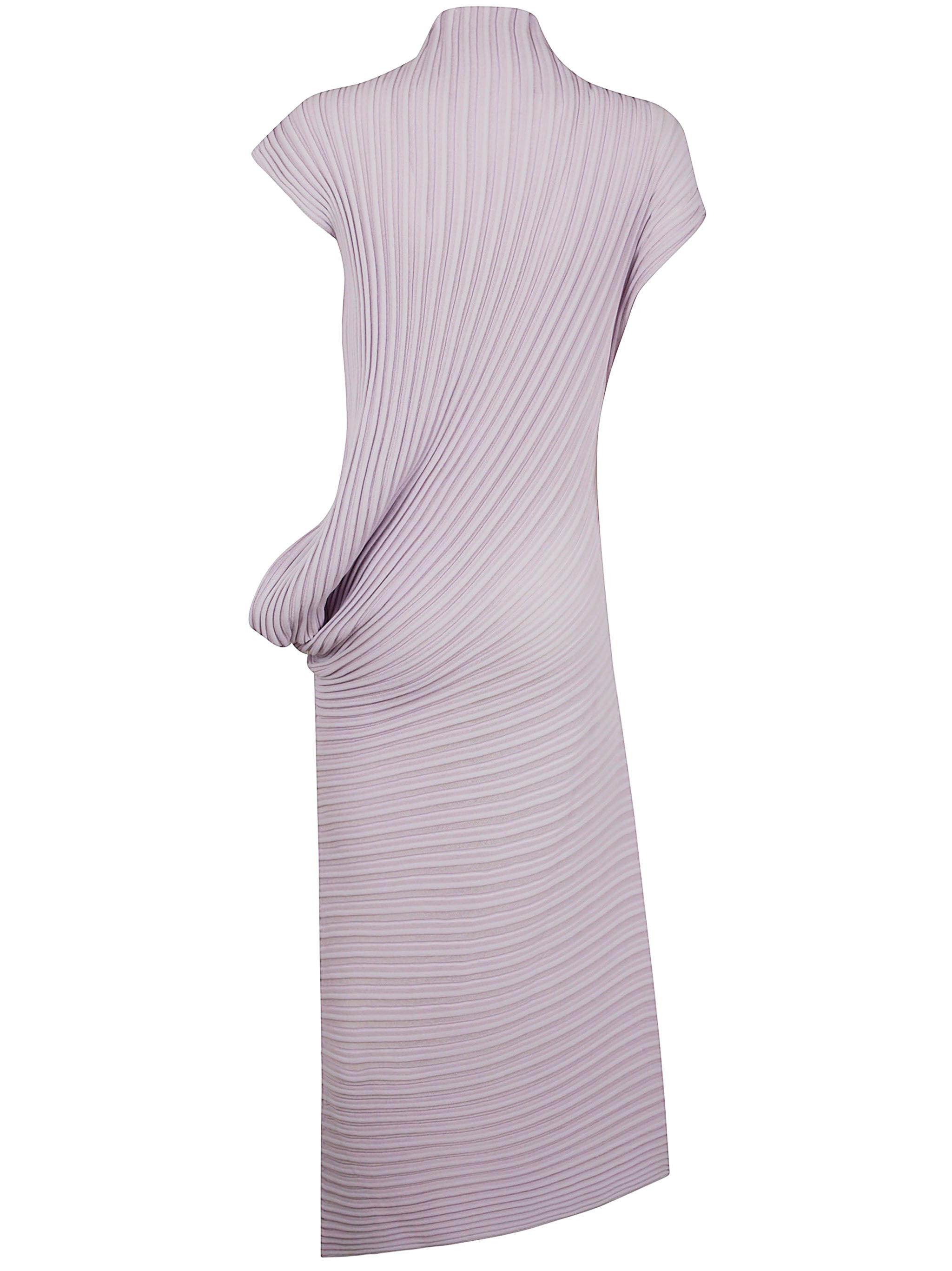 HOMME PLISSE Stream Long Dress for Women - SS25 Collection