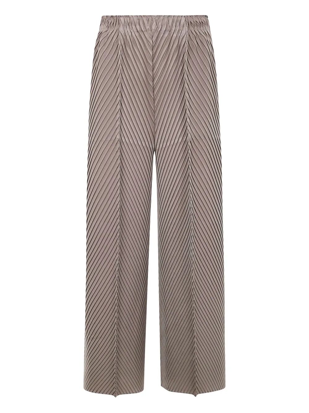 HOMME PLISSE Soft Fold Pleats Trousers for Women
