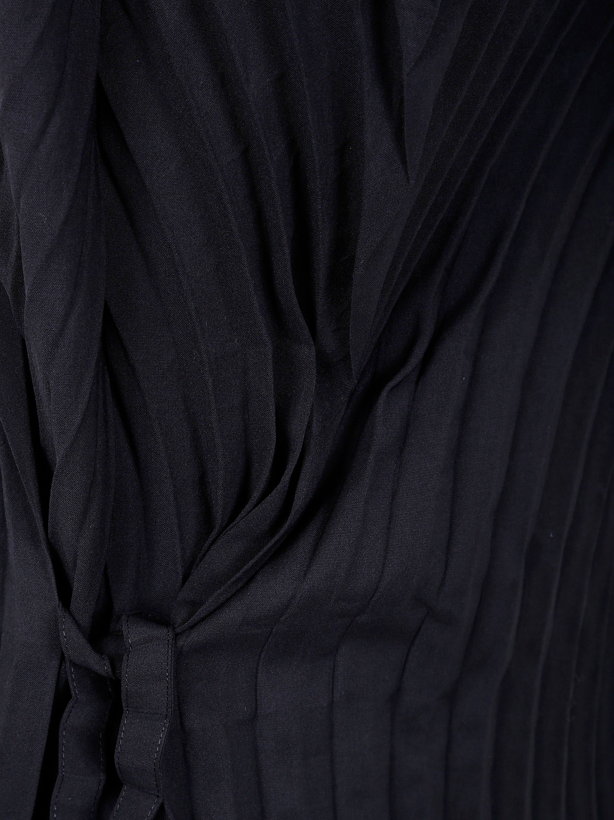 HOMME PLISSE Mini Pleated Handbag Dress