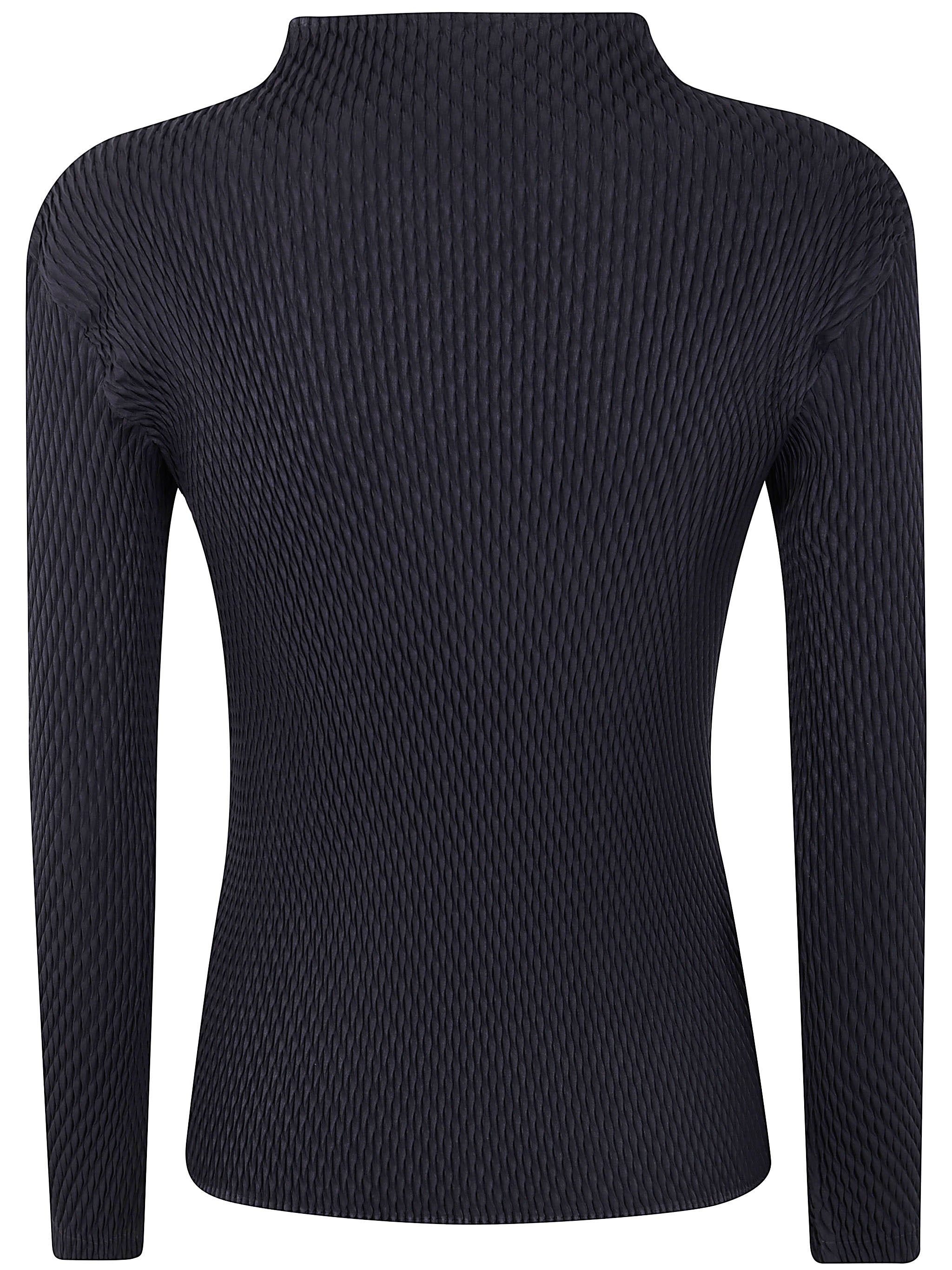 HOMME PLISSE Mini Pleated Shirt