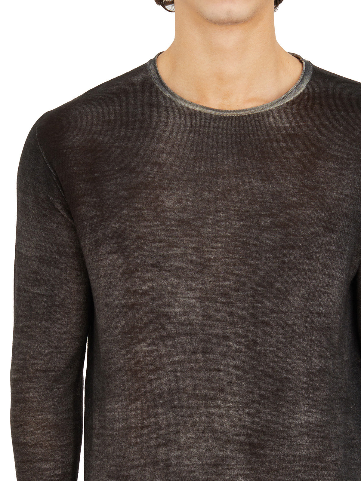 MD75 Men's Crew Neck Wool Sweater - Size M