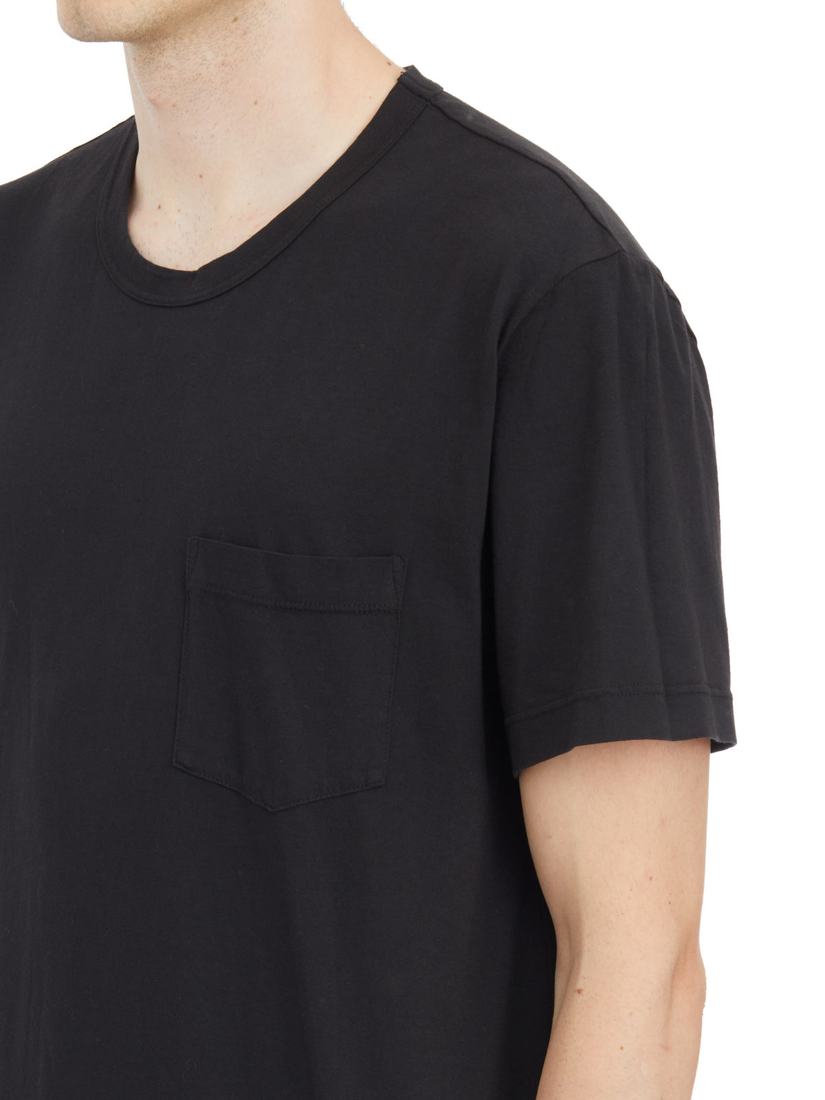 JAMES PERSE Men's Cotton Pocket T-Shirt - Size 3