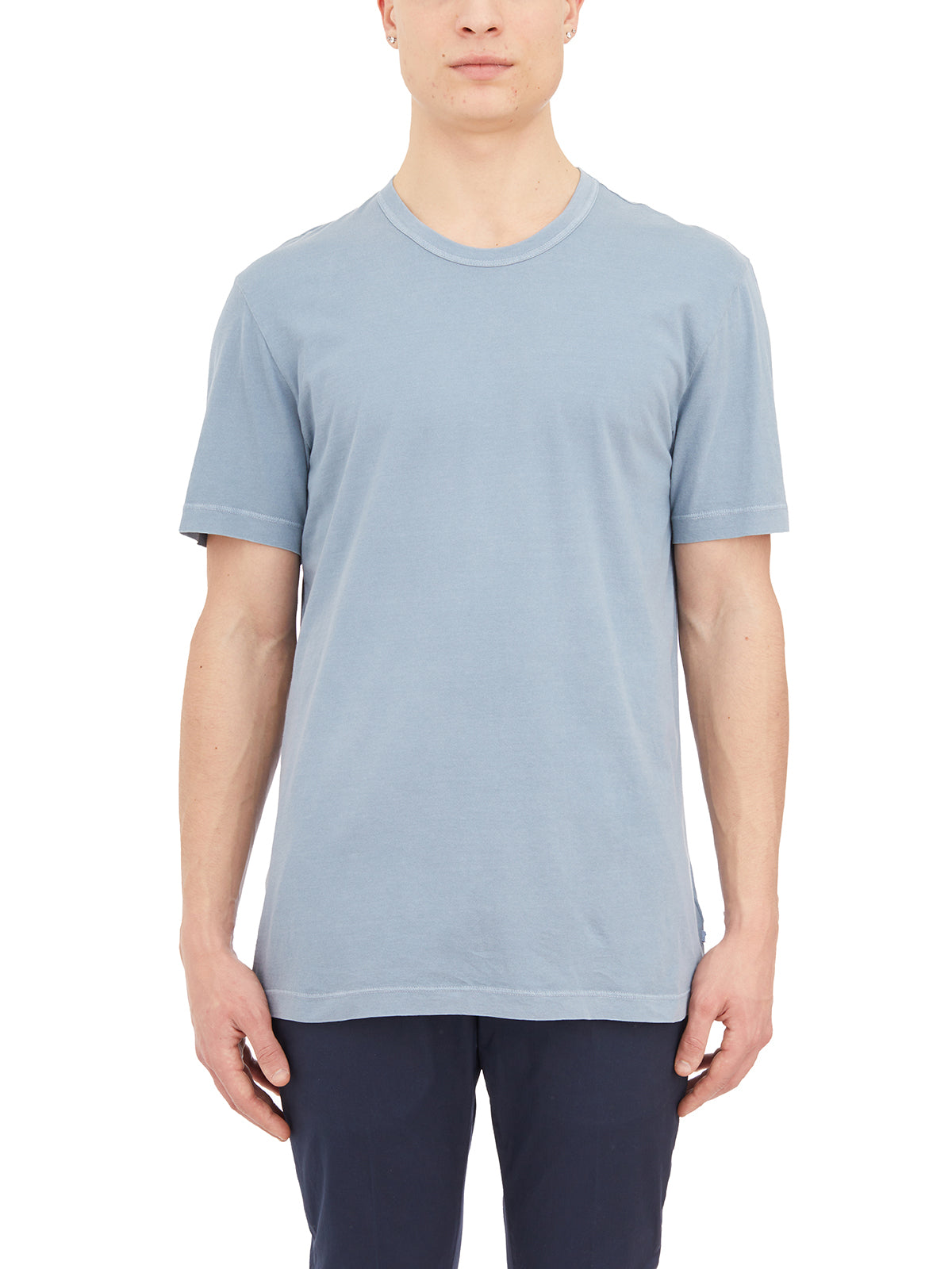 JAMES PERSE Men's Cotton Roundneck T-Shirt - Size 3
