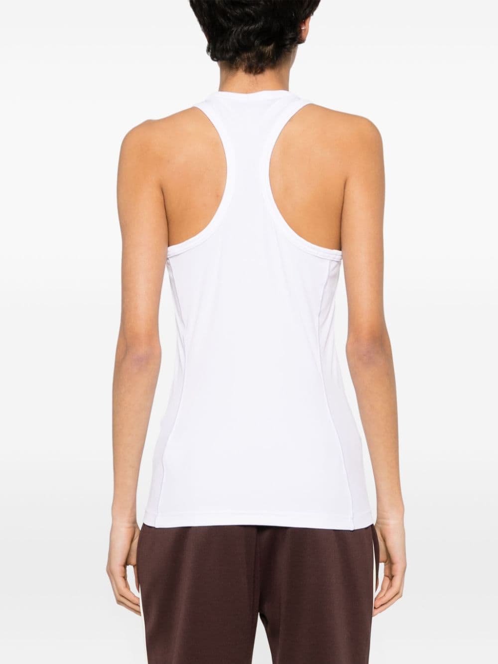 ADIDAS BY STELLA MCCARTNEY Ribbed Crew Neck Sleeveless Tank Top