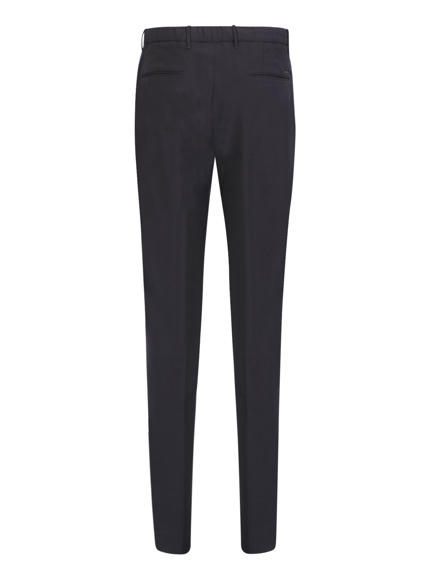 INCOTEX Men's Mid-Rise Elasticated Drawstring Trousers