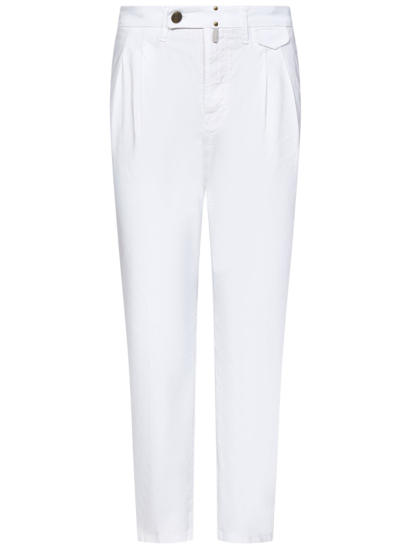 INCOTEX Tapered Leg Stretch Trousers - Size 34