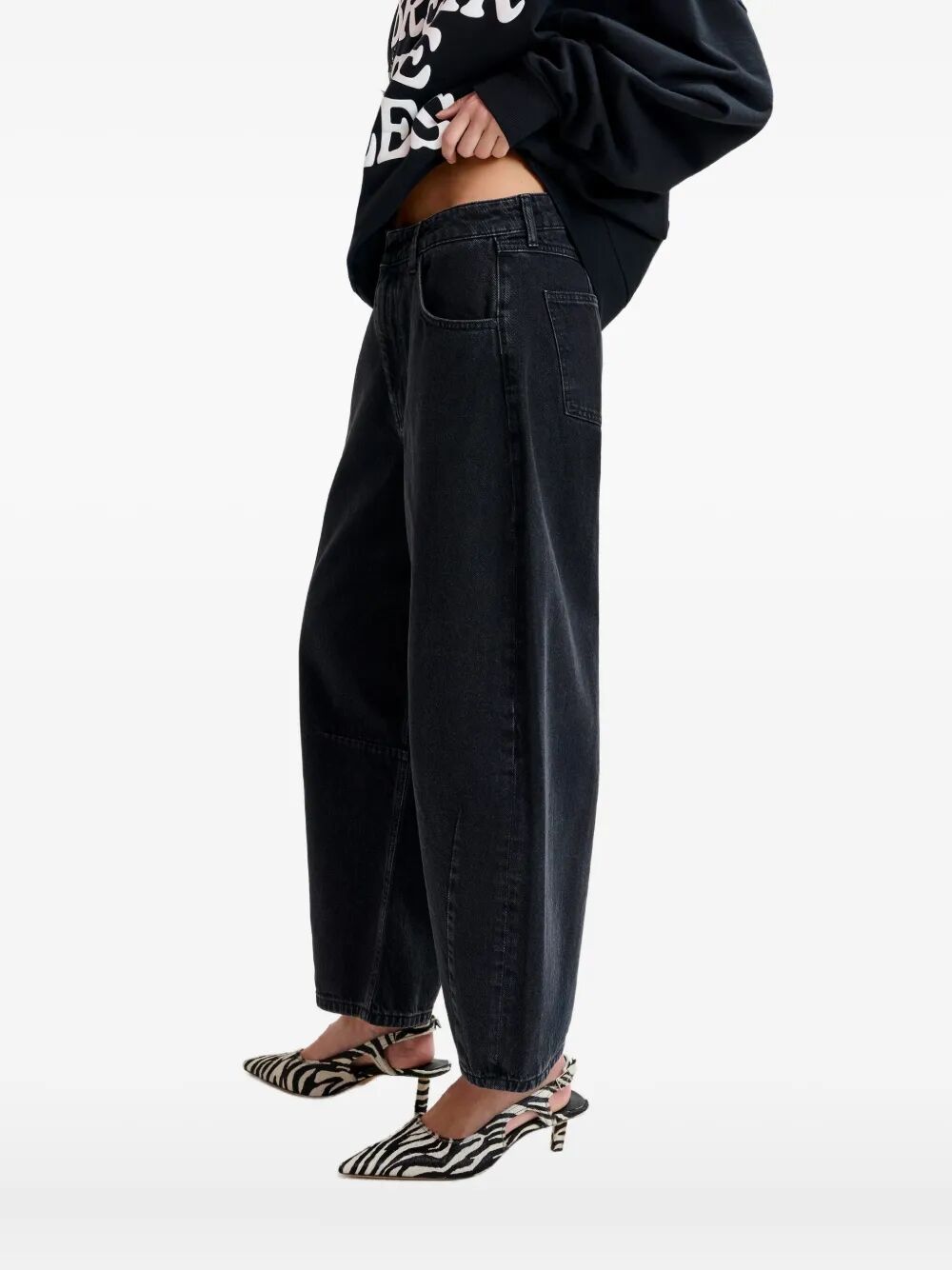 ESSENTIEL ANTWERP Women's Interstellar Barrel Leg Jeans