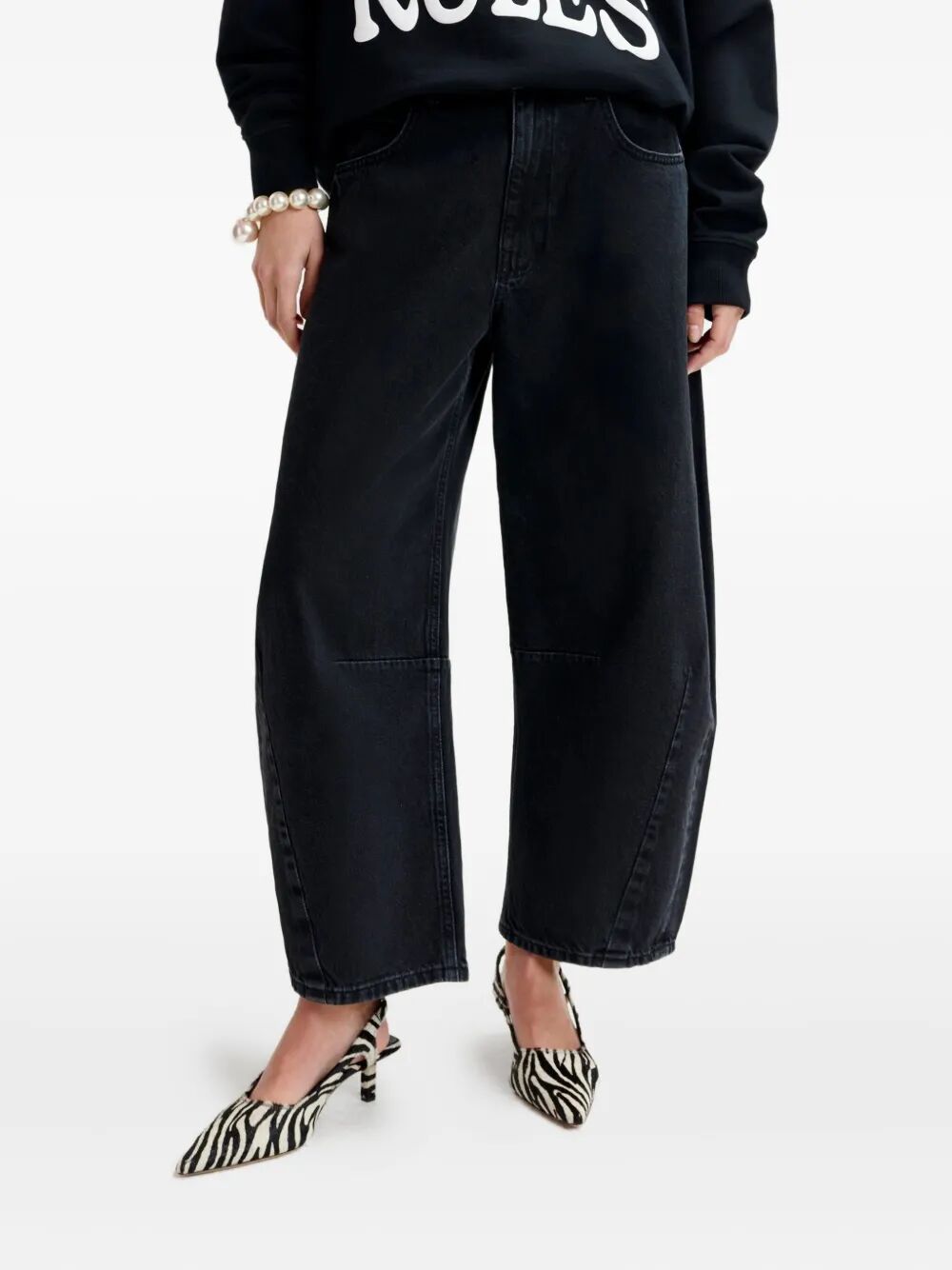 ESSENTIEL ANTWERP Women's Interstellar Barrel Leg Jeans