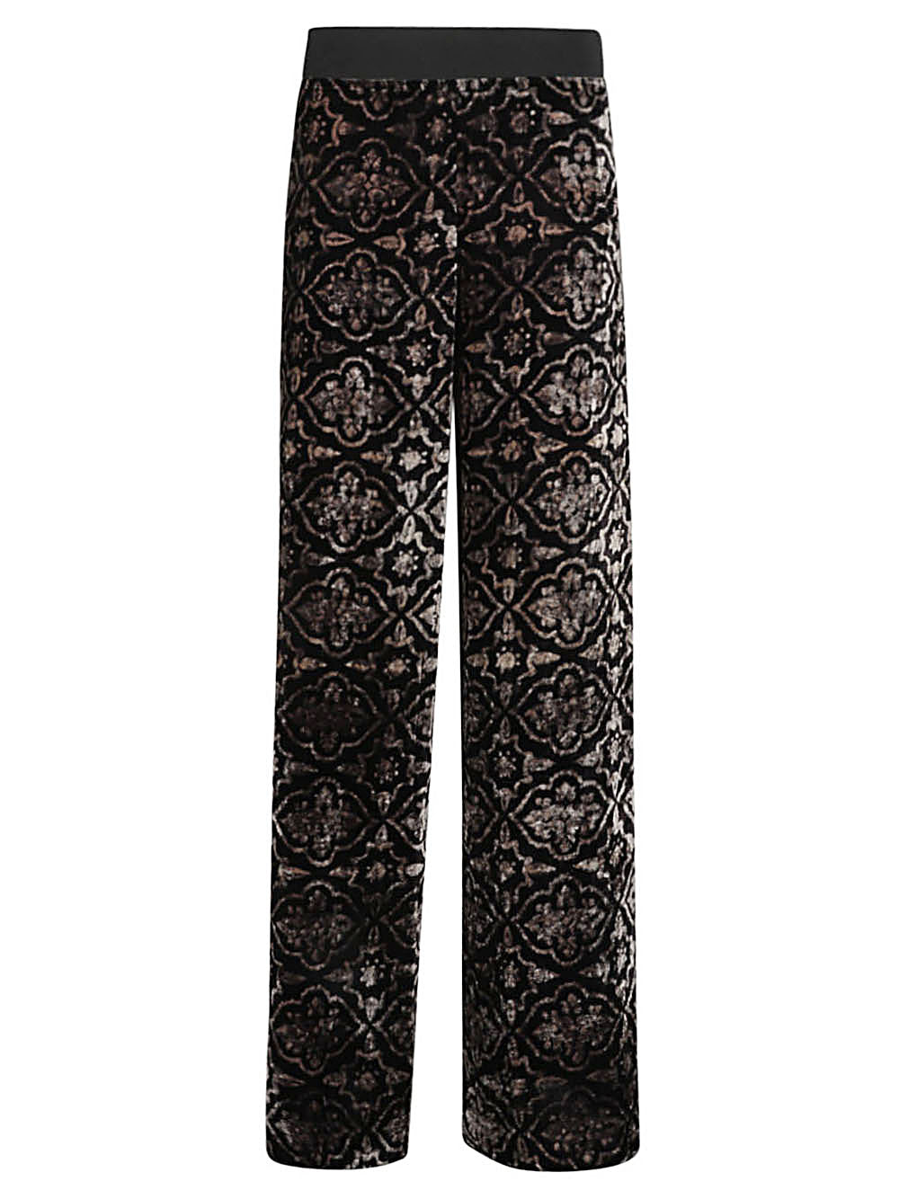 OBIDI Silk Velvet Trousers for Women