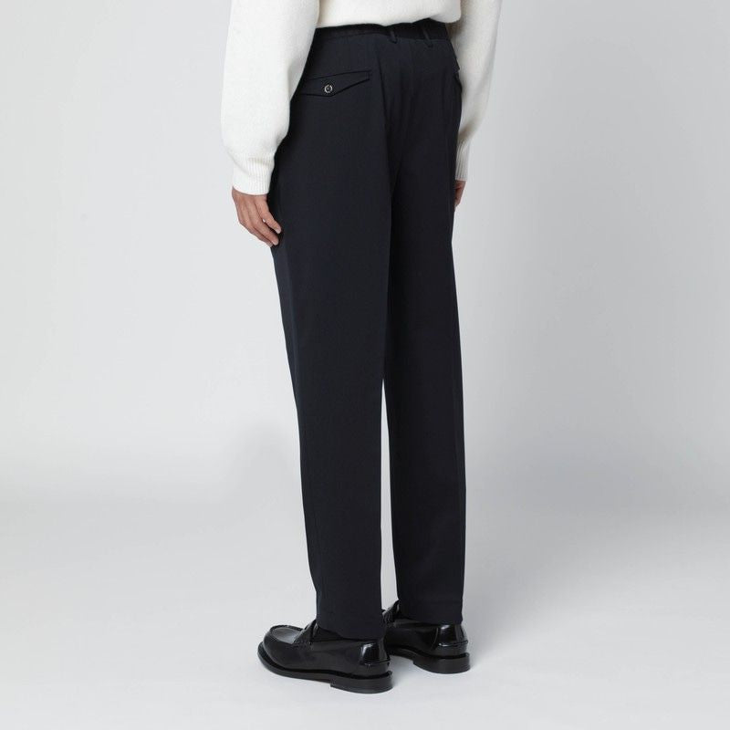 SANTANIELLO Wool Blend Trousers for Men - FW25 Season