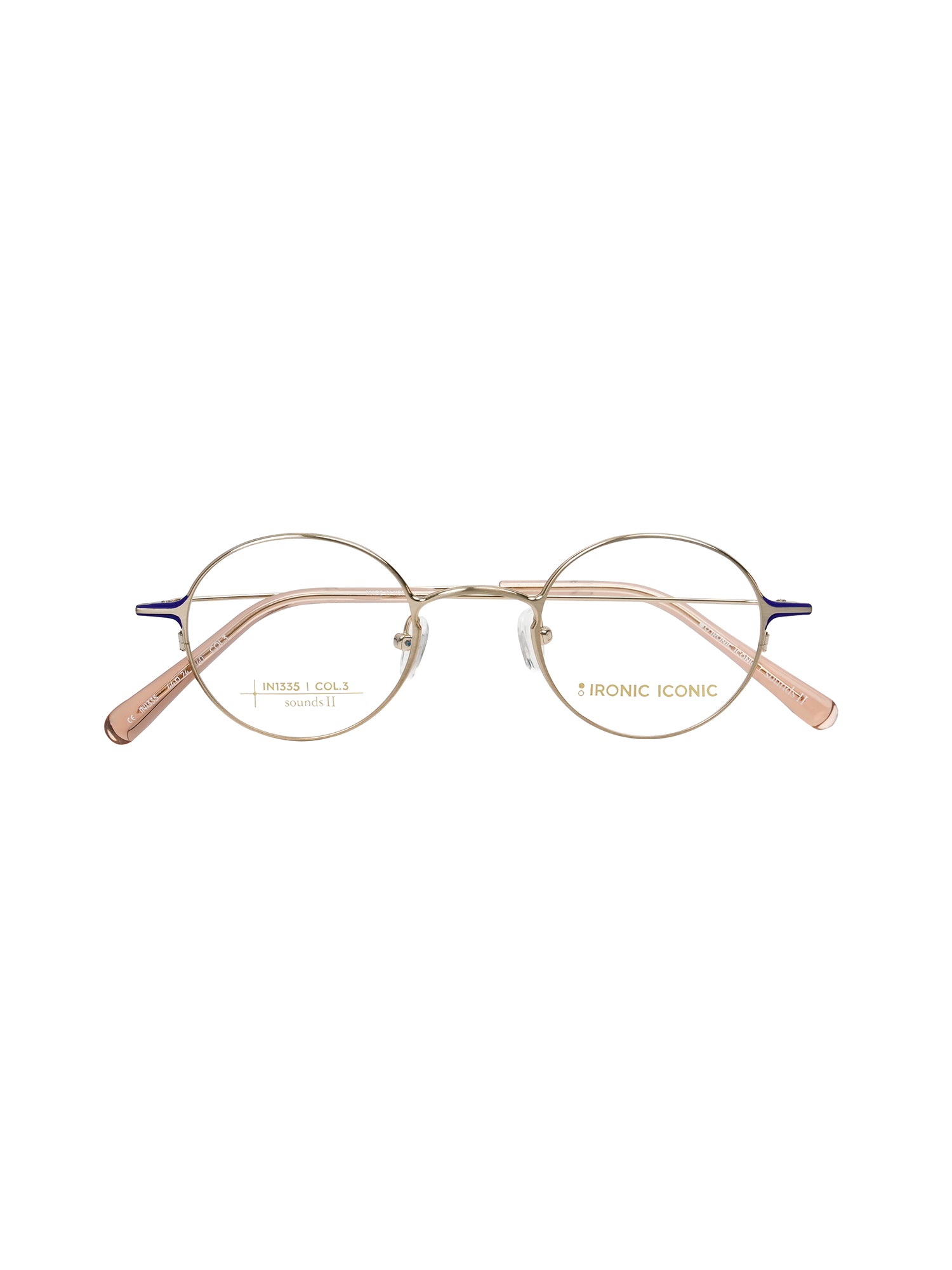 IRONIC ICONIC Elegant Optical Frames for Women - 140mm Temple Size