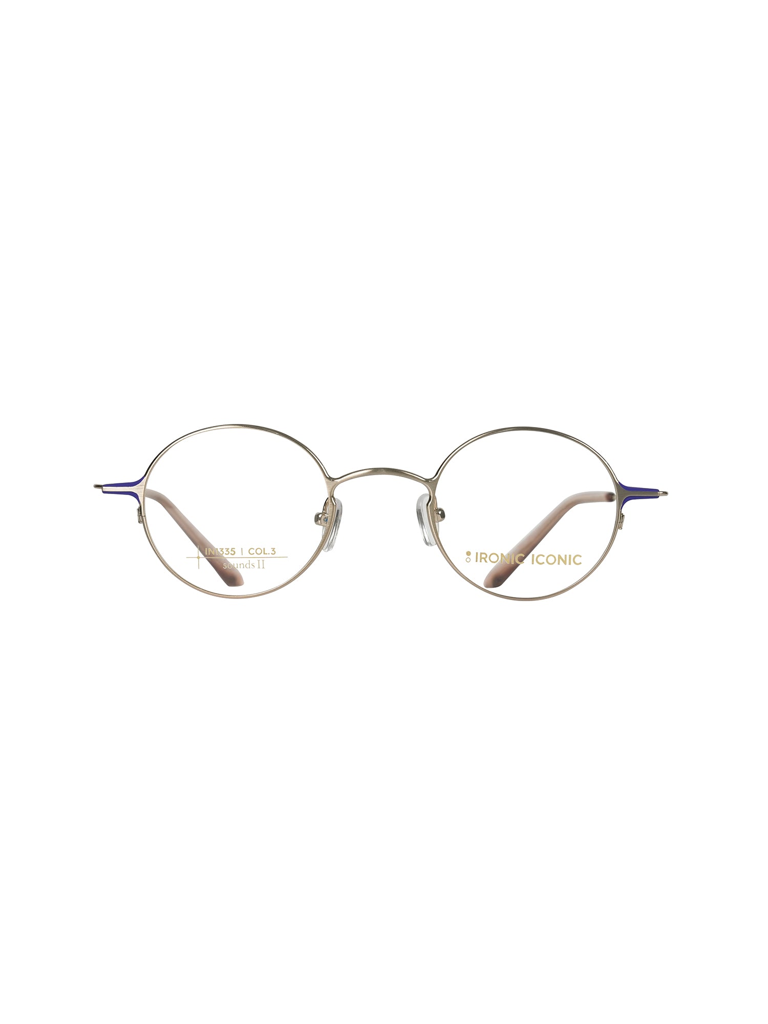 IRONIC ICONIC Elegant Optical Frames for Women - 140mm Temple Size