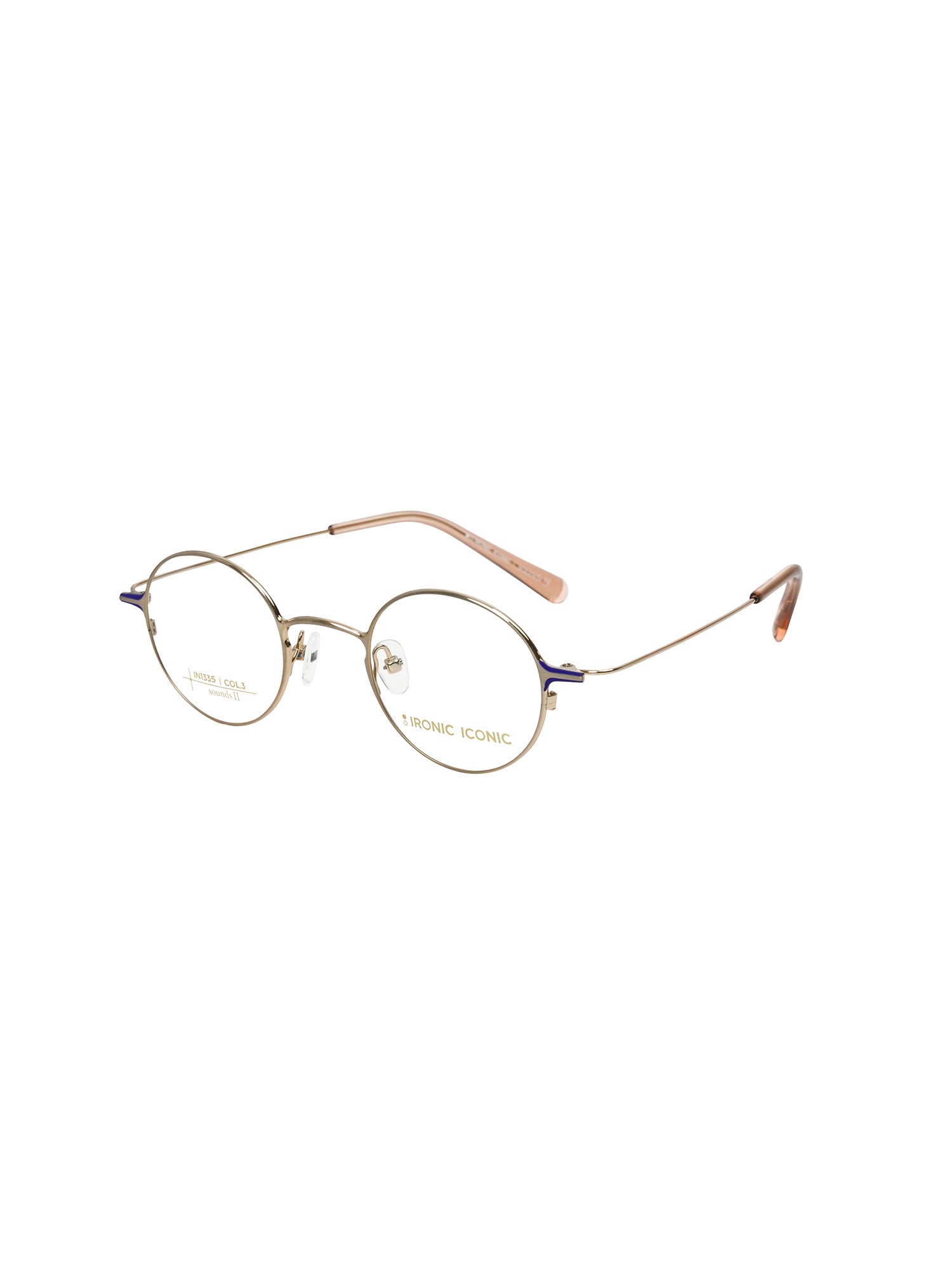 IRONIC ICONIC Elegant Optical Frames for Women - 140mm Temple Size