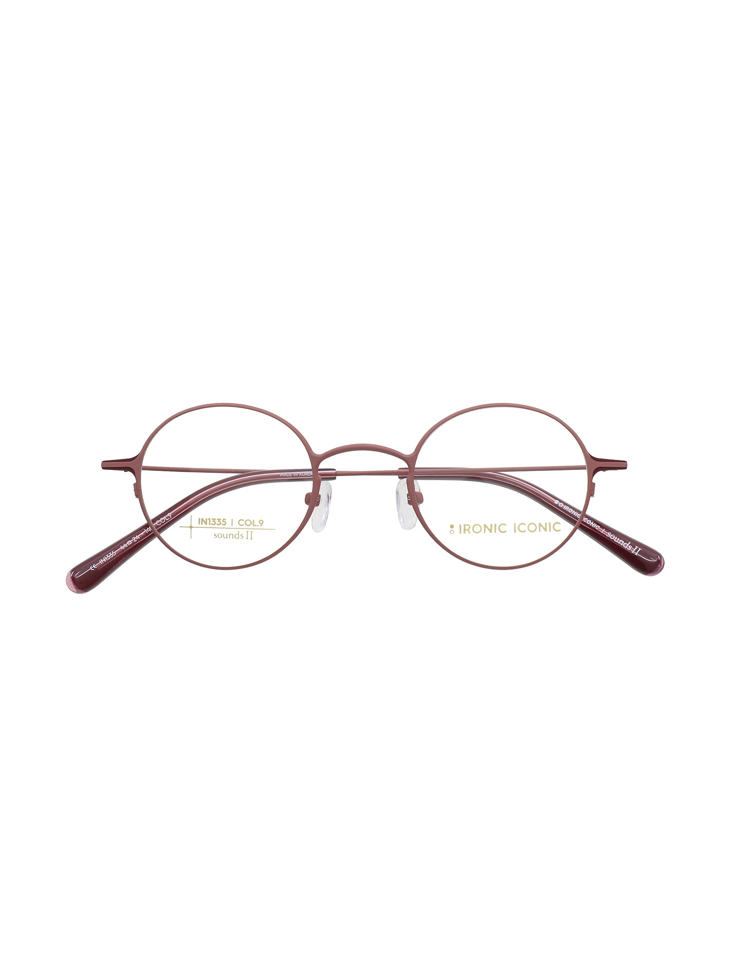 IRONIC ICONIC Sleek Optical Frames for Women - 140mm Temple Size