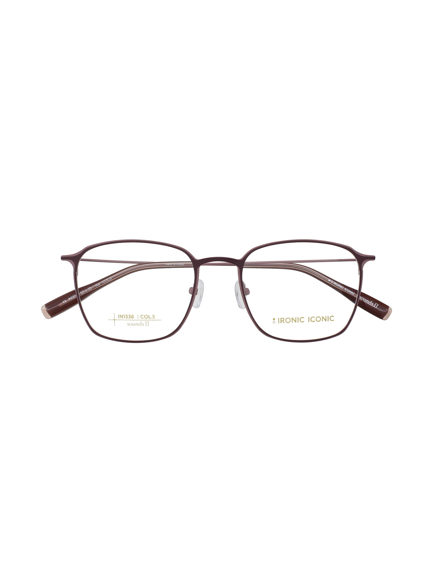 Ironic Iconic 146mm Optical Frames for Women
