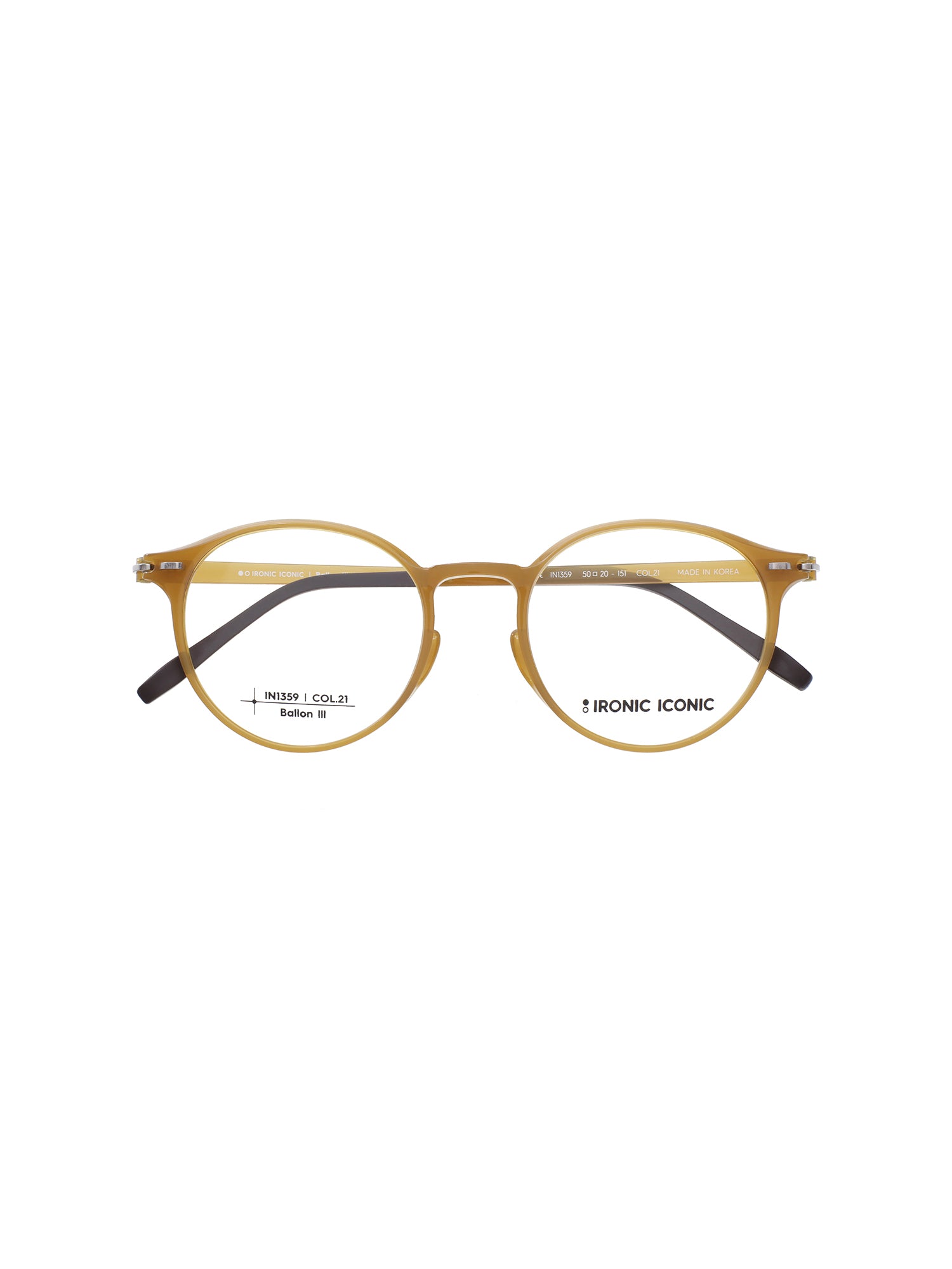 IRONIC ICONIC Stylish Optical Frames IN1359 - Comfortable Fit