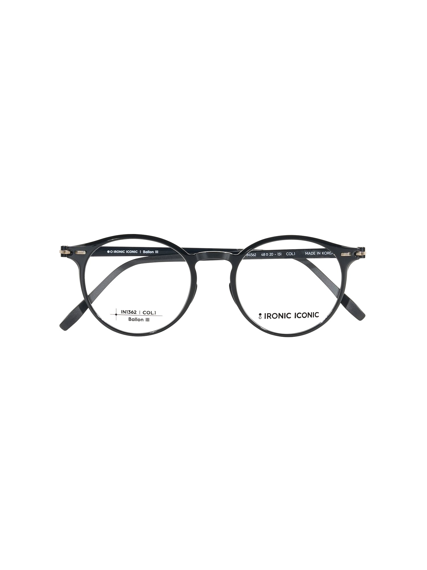 Ironic Iconic 151mm Optical Frames for Women