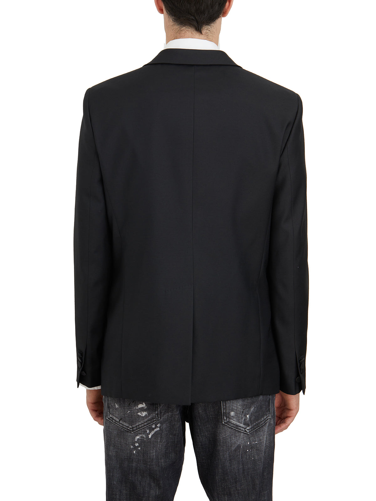 DSQUARED2 Men's Silk and Wool Blazer - Size 50