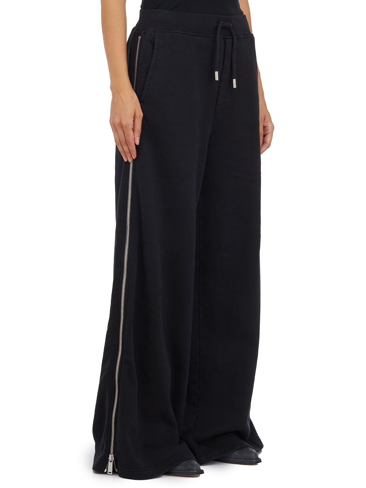 DSQUARED2 Wide Trousers with Zip (Size 40)