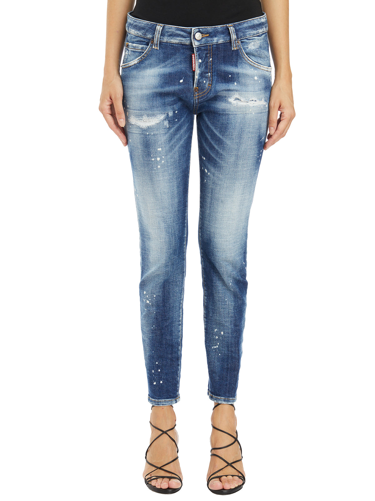 DSQUARED2 Cool Girl Stretch Denim Pants - Size 40