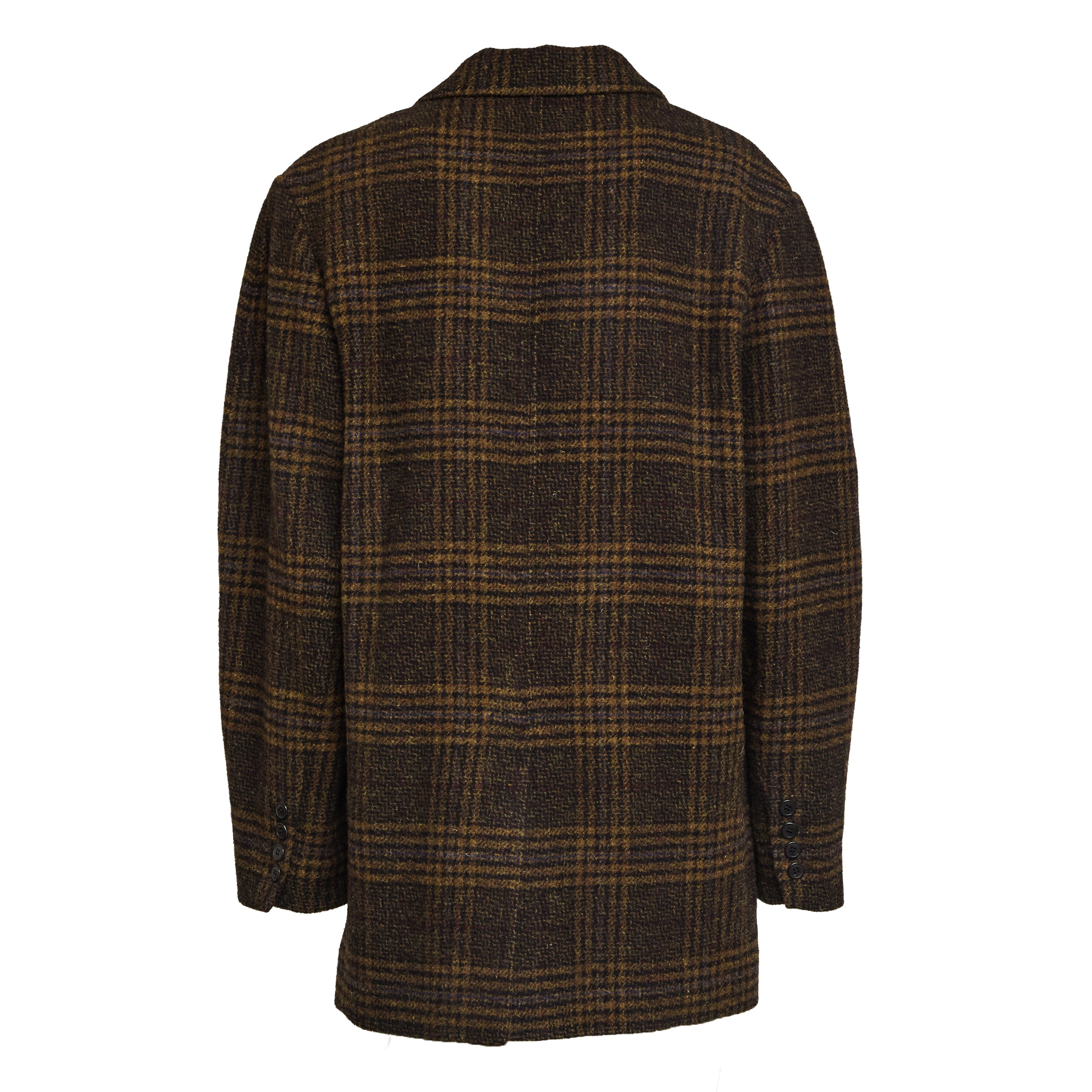 ISABEL MARANT Oversized Check Blazer with Single-Button Closure