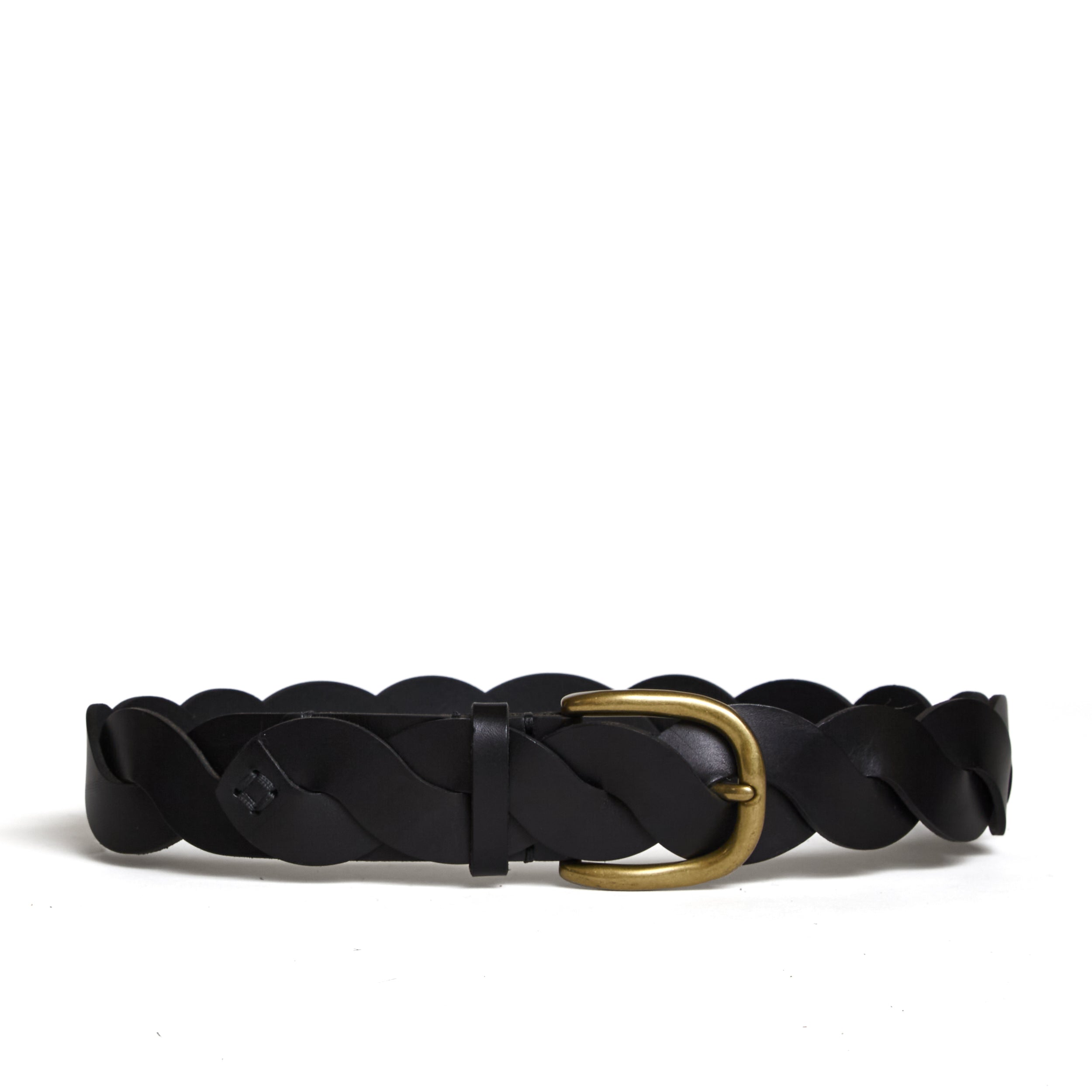 ISABEL MARANT Elegant Braided Leather Belt