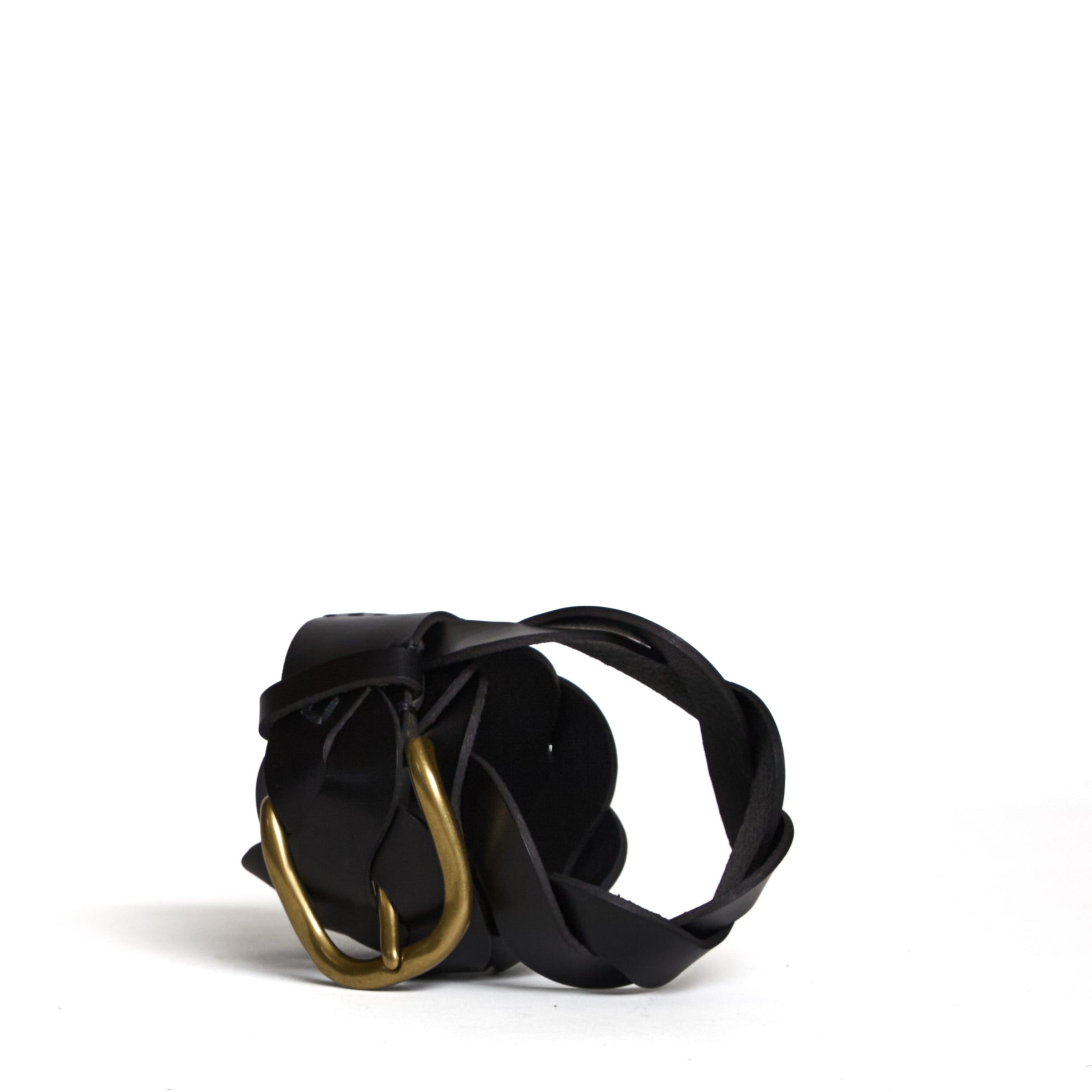 ISABEL MARANT Elegant Braided Leather Belt