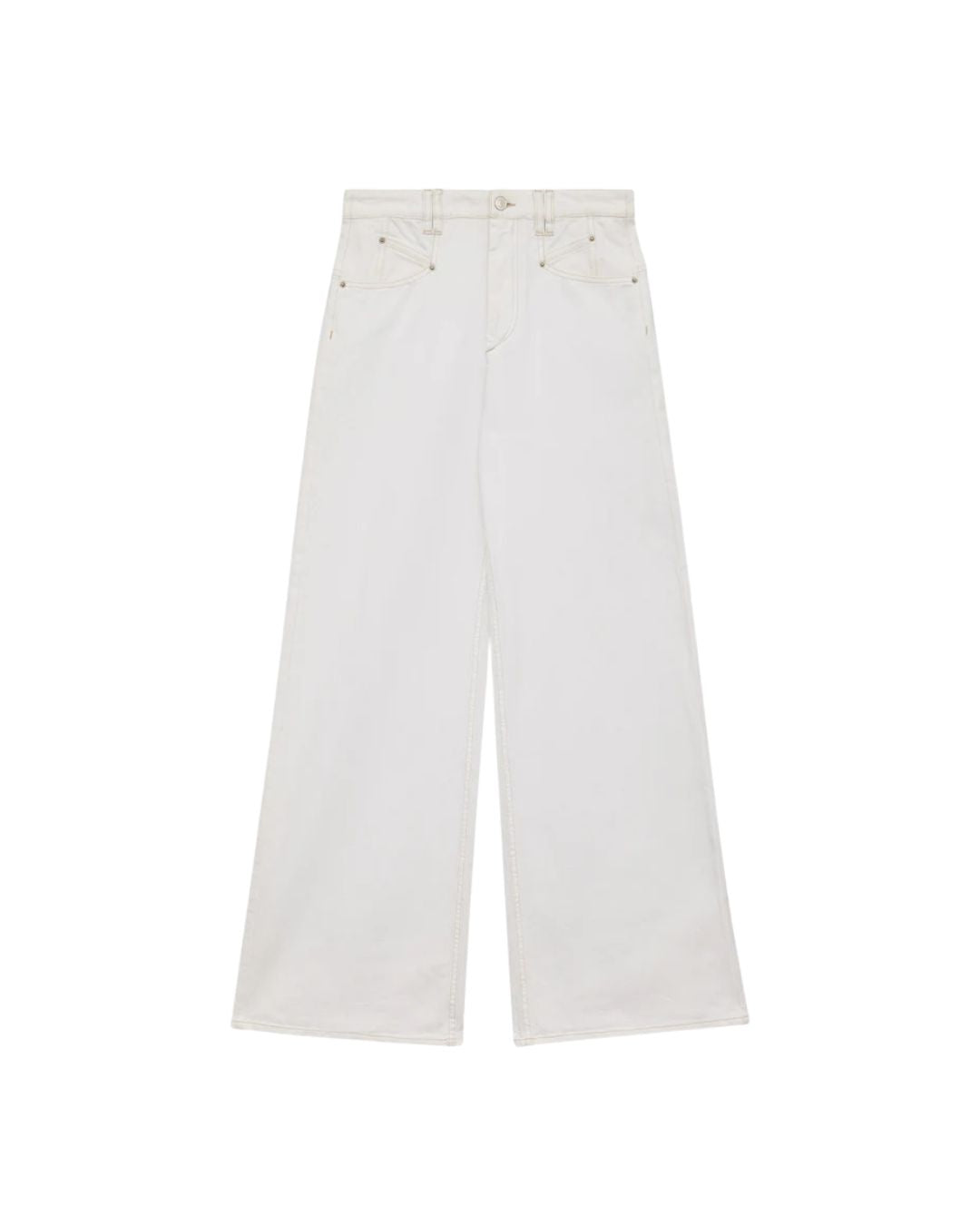 ISABEL MARANT High-Waisted Wide-Leg Denim Jeans
