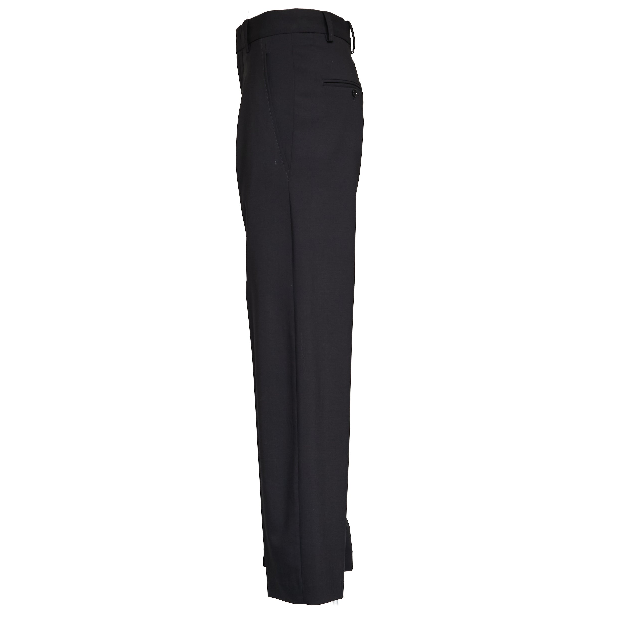 ISABEL MARANT Tapered Wool Trousers with Pleats