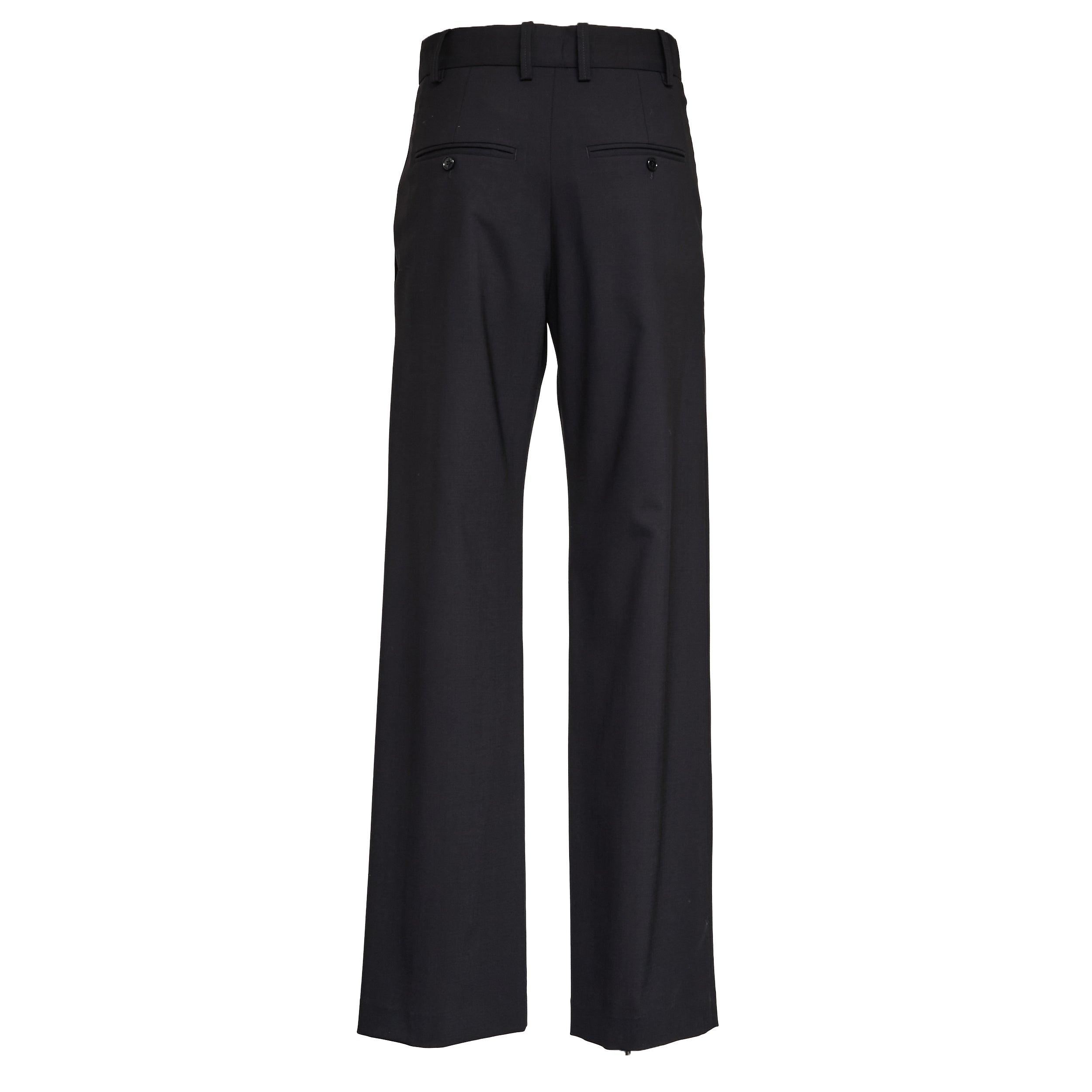 ISABEL MARANT Tapered Wool Trousers with Pleats