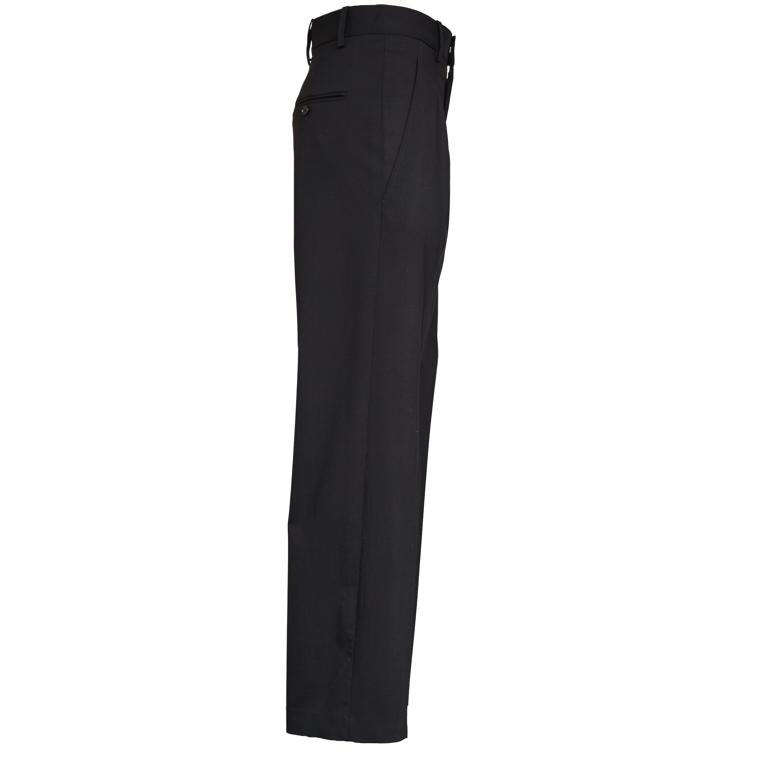 ISABEL MARANT Tapered Wool Trousers with Pleats