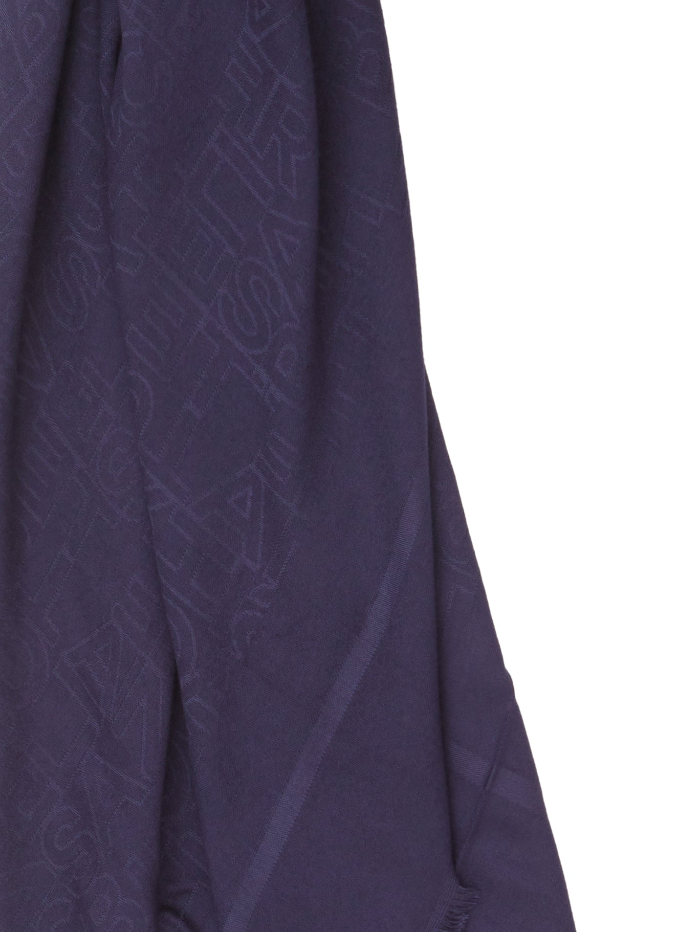 ELISABETTA FRANCHI Chic Lettering Viscose Scarf 140 x 140 cm