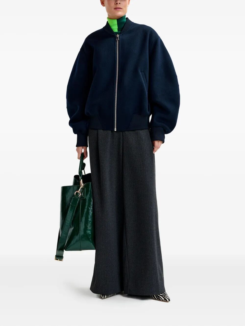 ESSENTIEL ANTWERP Double Face Bomber Jacket for Women