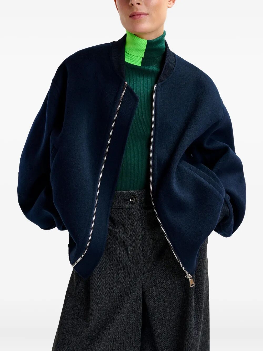 ESSENTIEL ANTWERP Double Face Bomber Jacket for Women