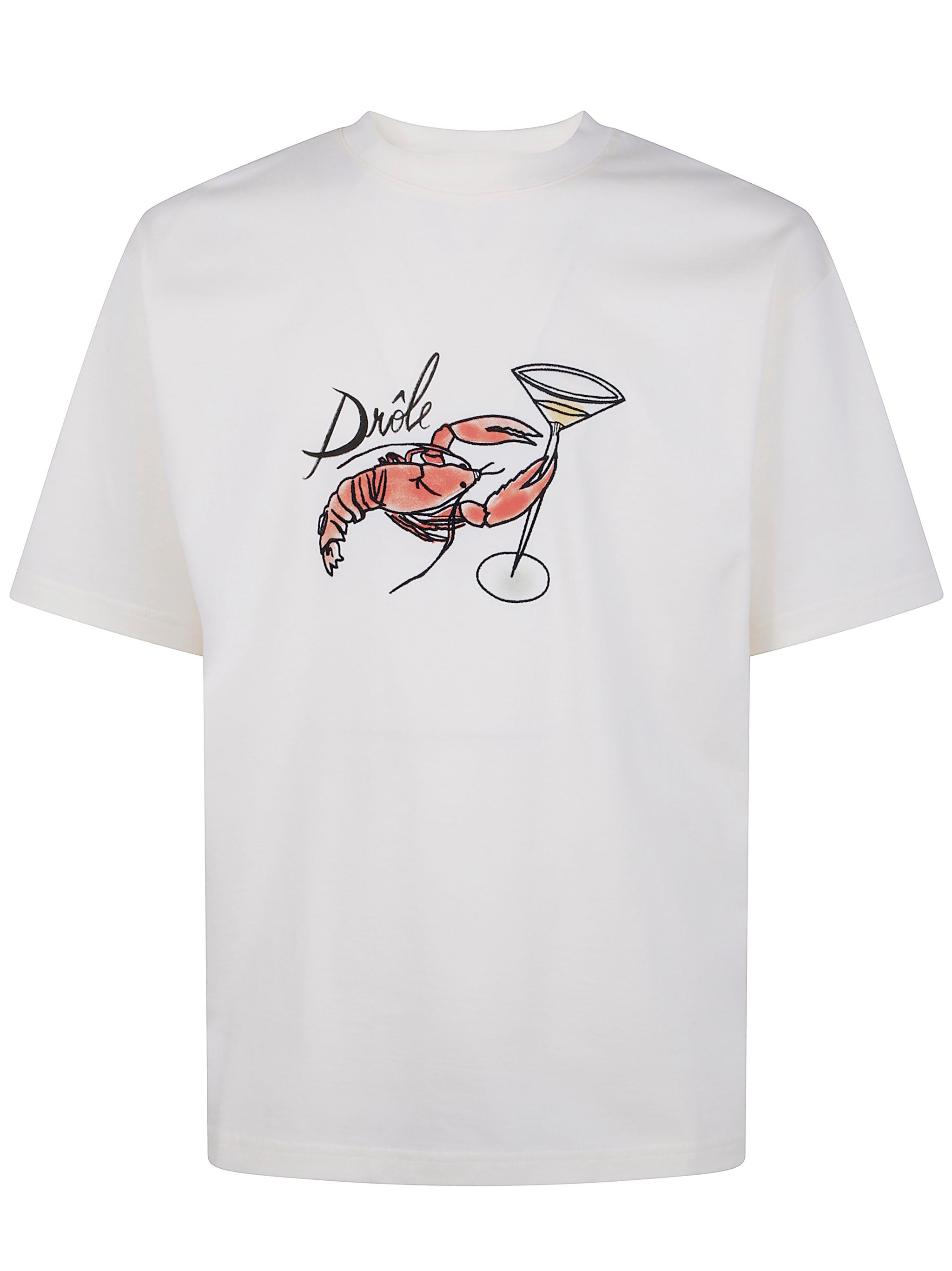 DRÔLE DE MONSIEUR Lobster Graphic T-Shirt for Men