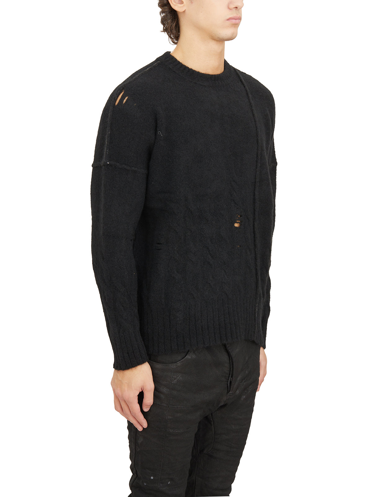 ISABEL BENENATO Oversized Yak Knit Sweater - Size M