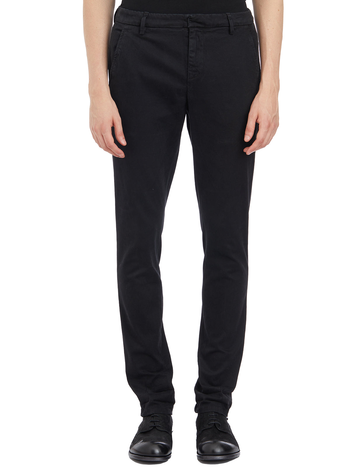 DONDUP Men's Classic Cotton Trousers - Size 32