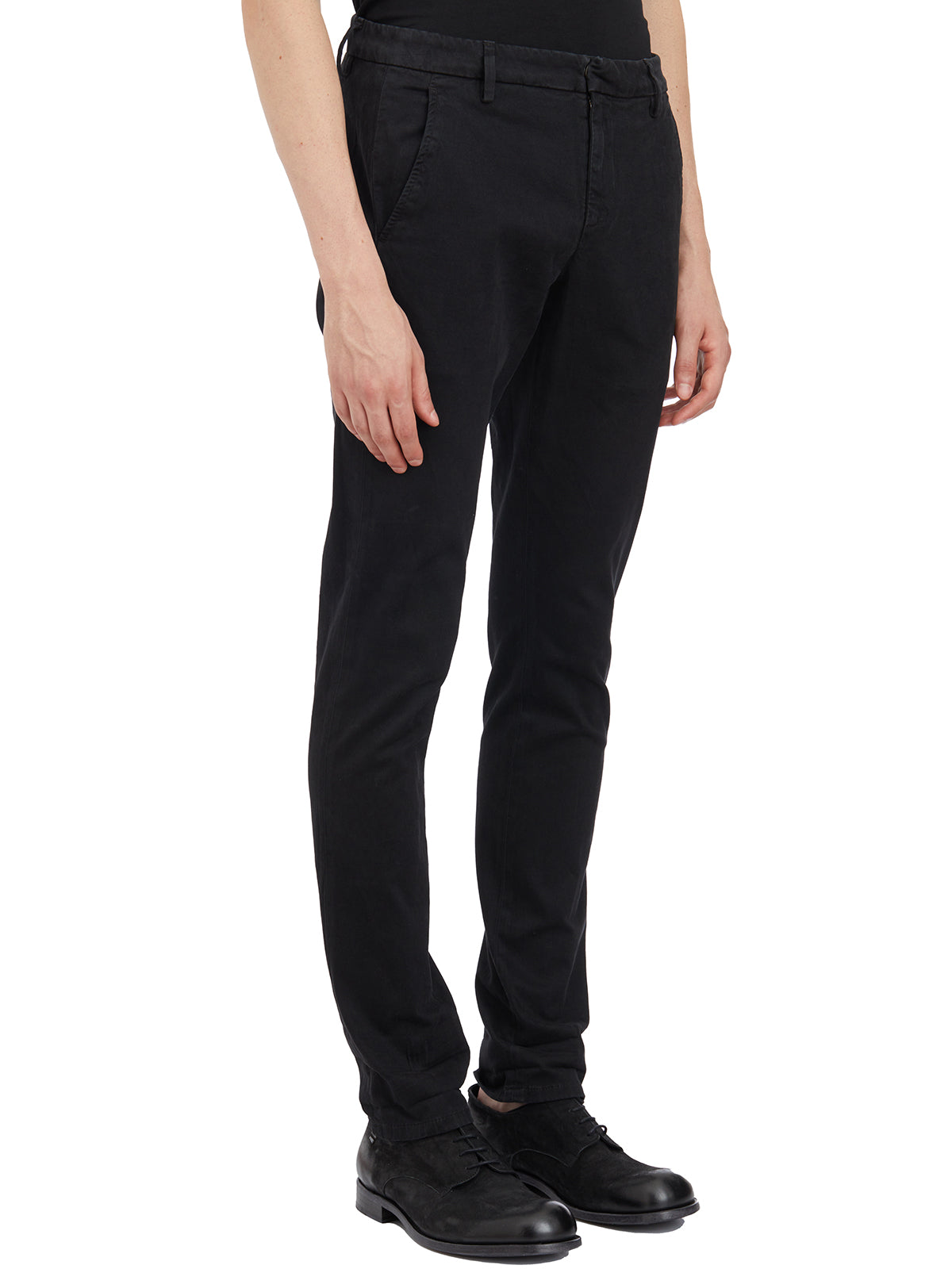 DONDUP Men's Classic Cotton Trousers - Size 32