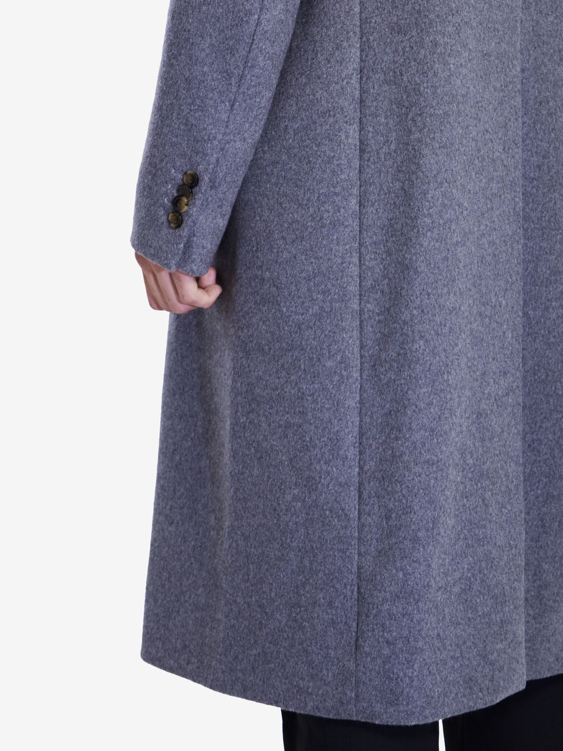 LARDINI Luxe Cashmere Long Jacket - Oversized Fit