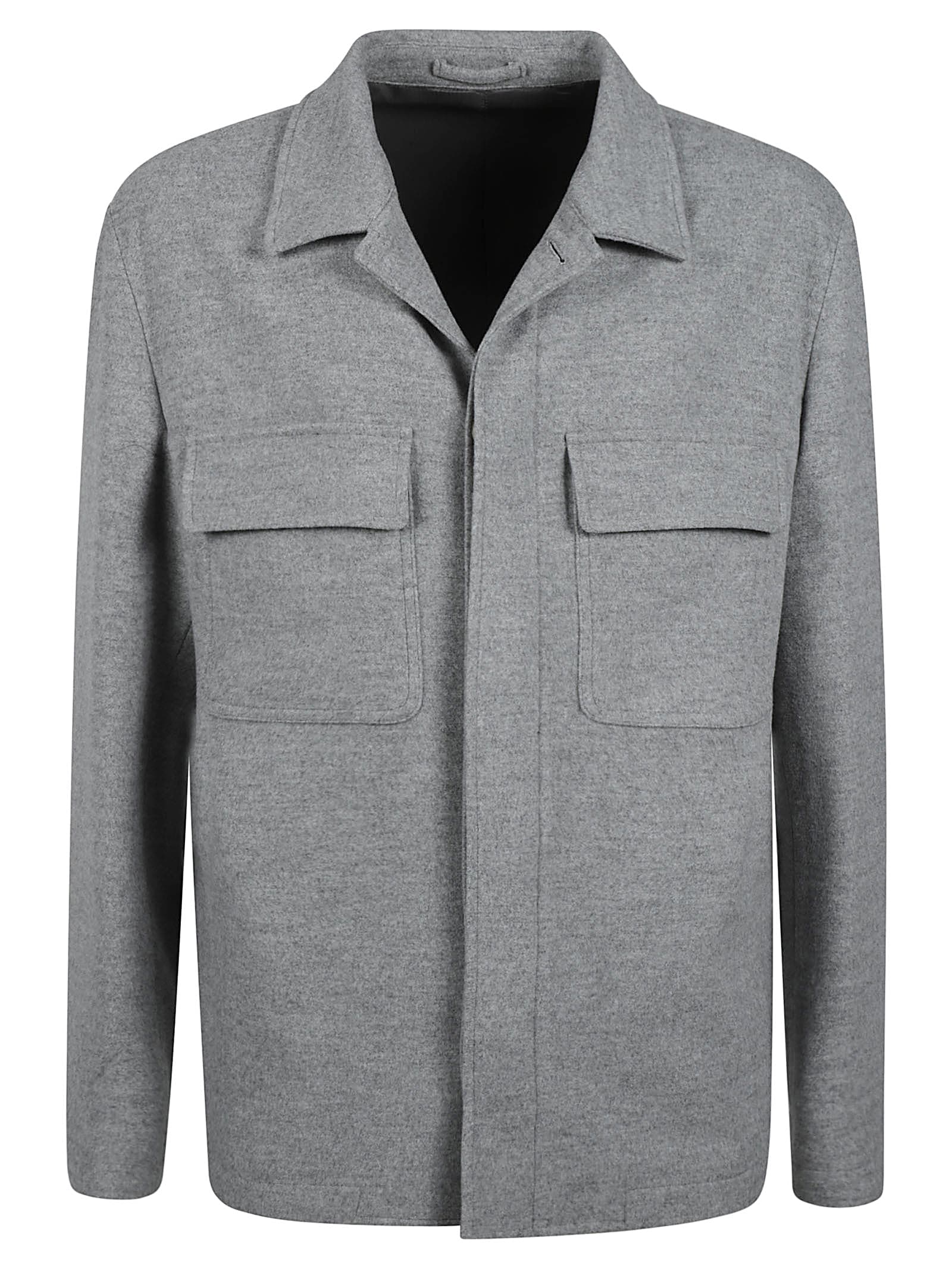 LARDINI Stylish Wool Blend Jacket for Men - Fall/Winter 2025